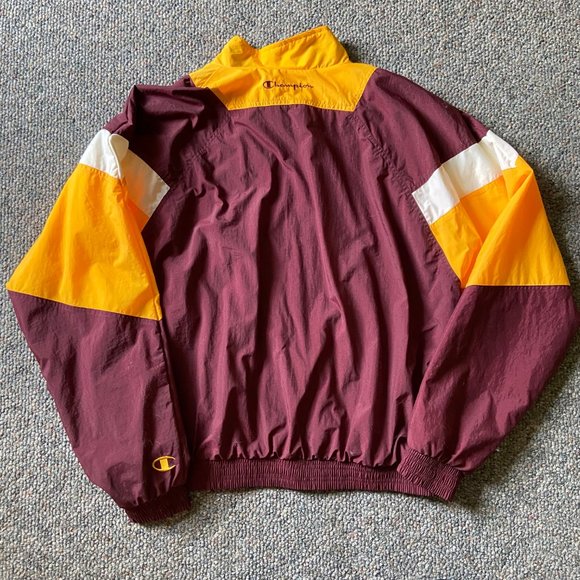 VINTAGE CHAMPION WINDBREAKER JACKET - Picture 3 of 4